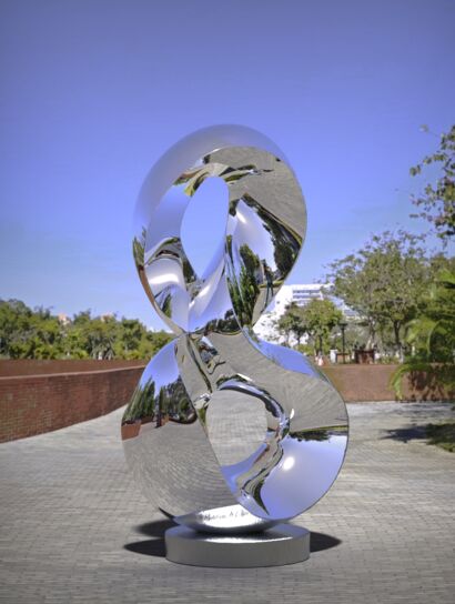 Resonant Forms#3 - A Sculpture & Installation Artwork by Daniel Kei Wo